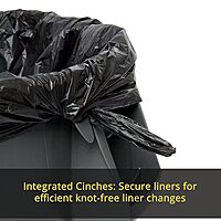 Rubbermaid Commercial 264360BE Brute Vented Trash Receptacle, Round, 44 gal, Blue