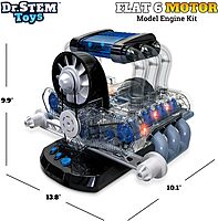 Dr STEM Toys Flat 6 Motor Model Engine Kit