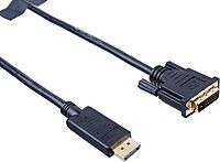 Addon-Networking DISPLAYPORT2DVI6F 6' DisplayPort to DVI-D Adapter Cable, Black