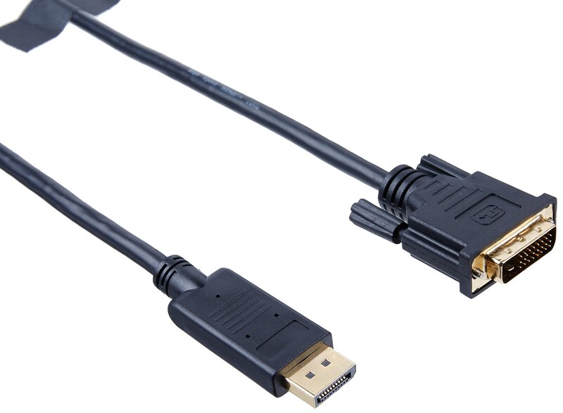 Addon-Networking DISPLAYPORT2DVI6F 6' DisplayPort to DVI-D Adapter Cable, Black