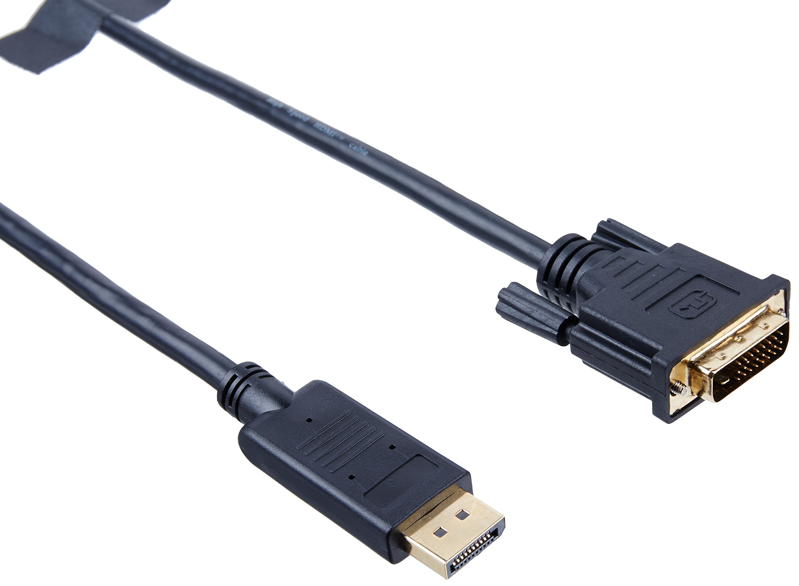 Addon-Networking DISPLAYPORT2DVI6F 6' DisplayPort to DVI-D Adapter Cable, Black