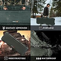 NANUK 990 IP67 Waterproof Hard Case with Wheels