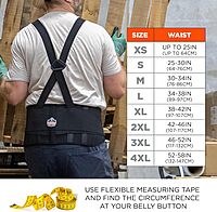 Ergodyne ProFlex 1625 Elastic Back Support Brace