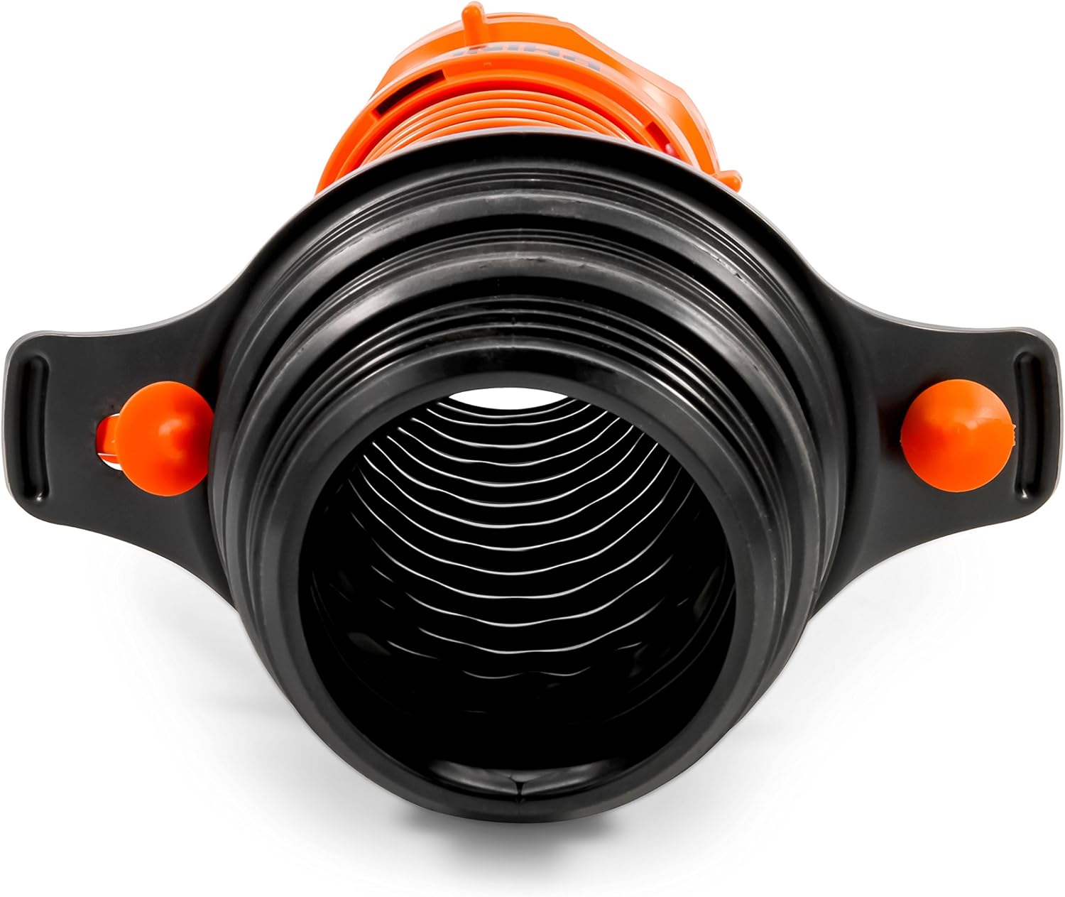 Camco 39319 Flexible 3-in-1 Sewer Hose Seal with RhinoExtreme Hose and Handle- Flexible Fitting Makes Connection to a Sewer