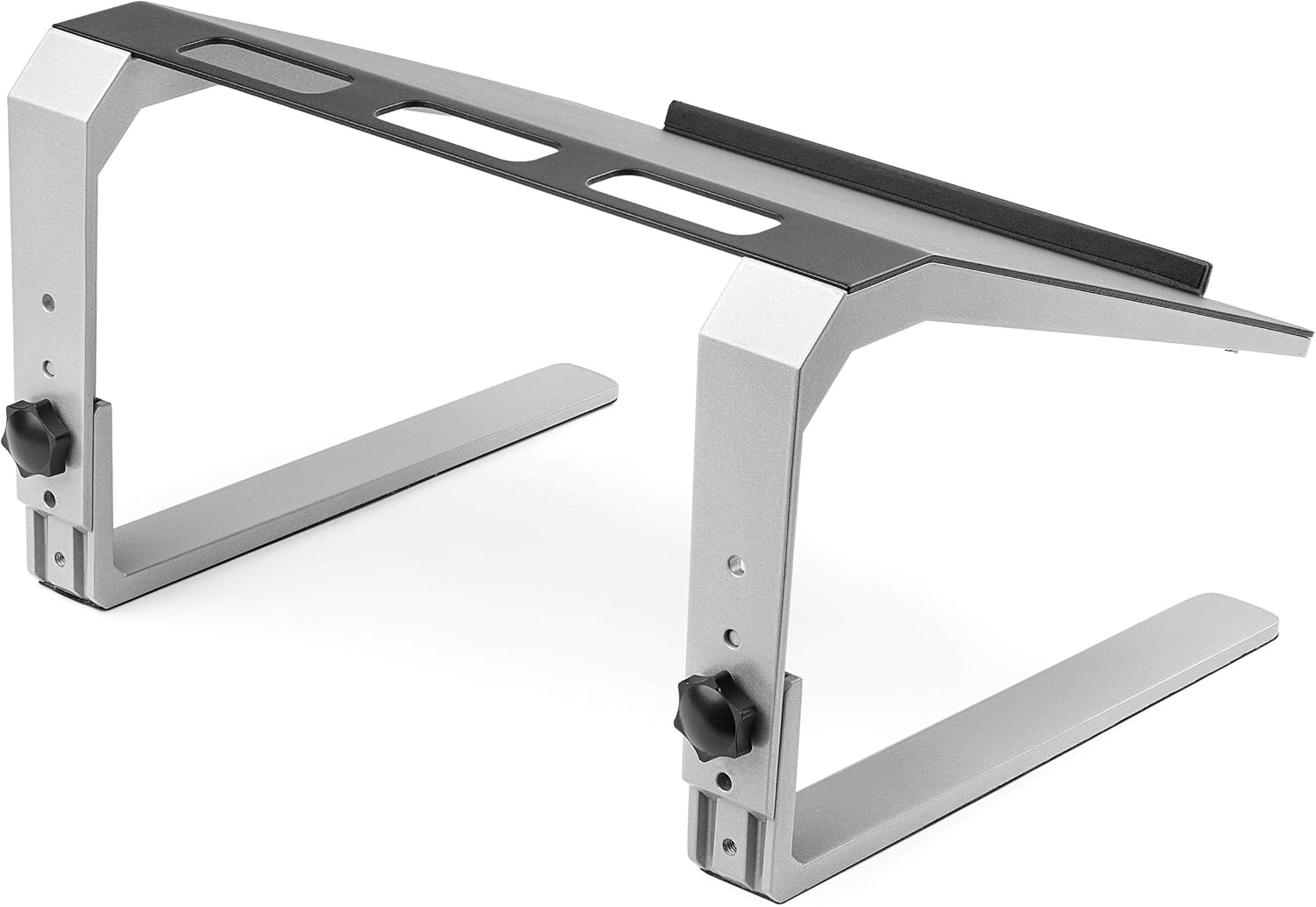 StarTech.com Adjustable Laptop Stand - Heavy Duty Steel & Aluminum - 3 Height Settings - Tilted