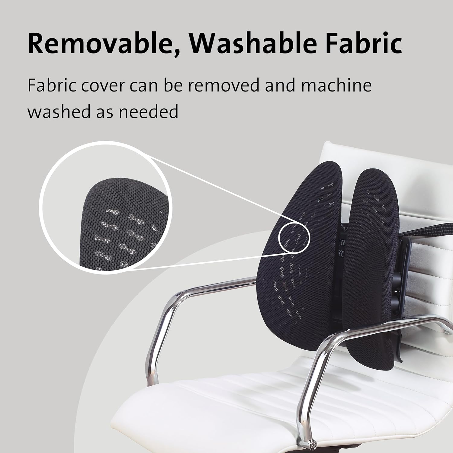 Kensington Smartfit Conform Back Rest (K60412WW),Black