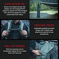 VERTX Ruck Roll 35L Tactical Backpack