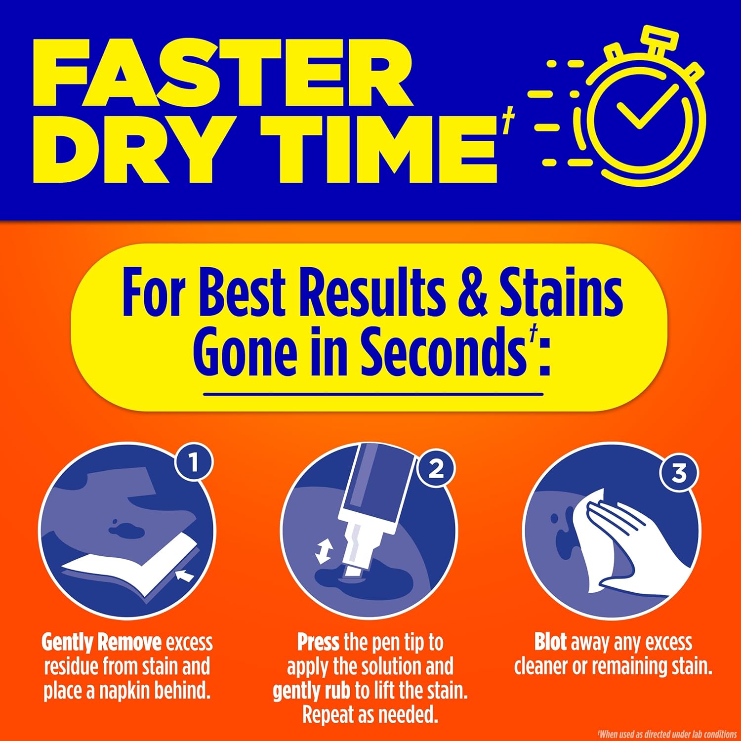 Tide Stain Remover for Clothes, To Go Pen, Instant Spot Remover for Clothes, Travel & Pocket Size