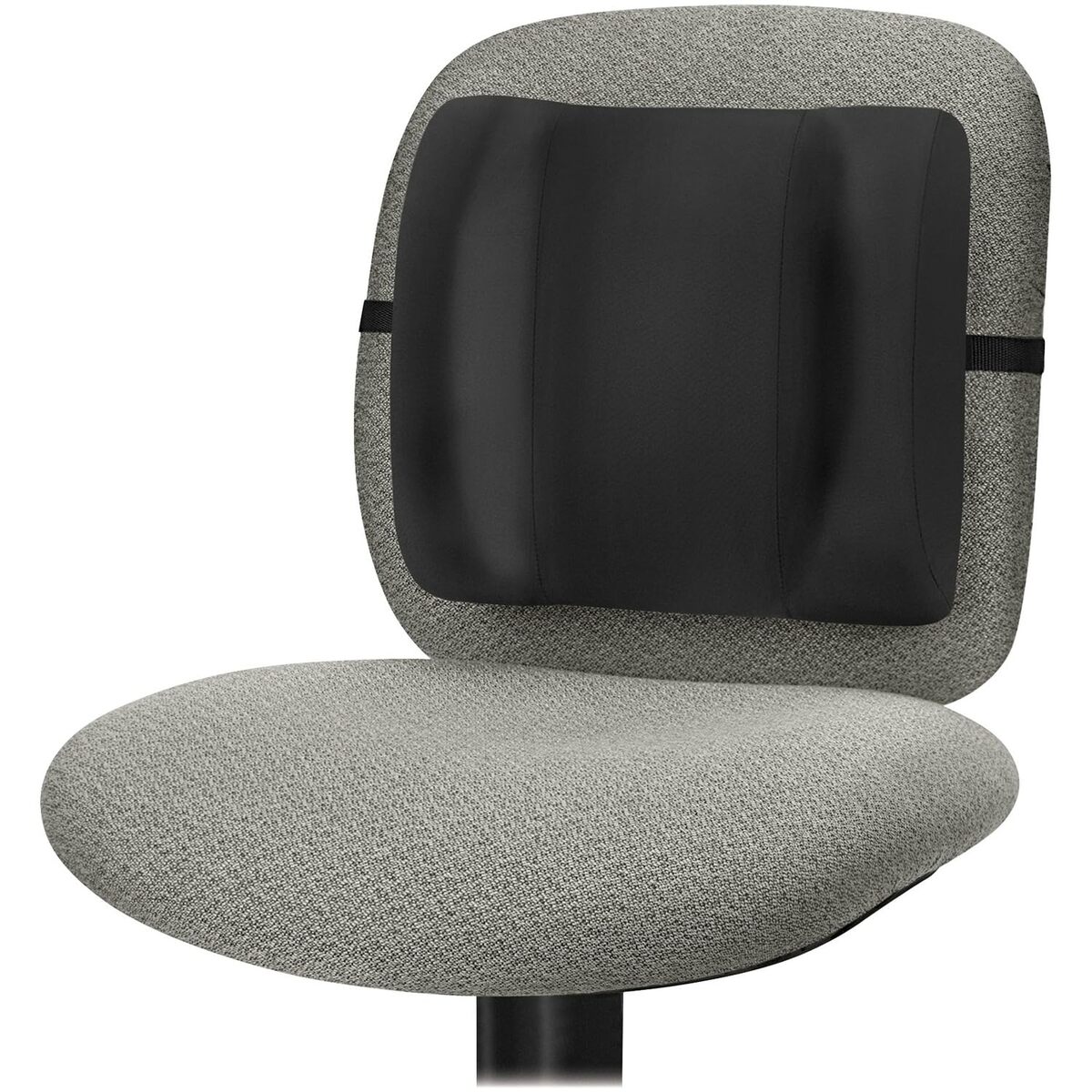 Fellowes High-Profile Backrest, 12inH x 13inW x 4inD, Black