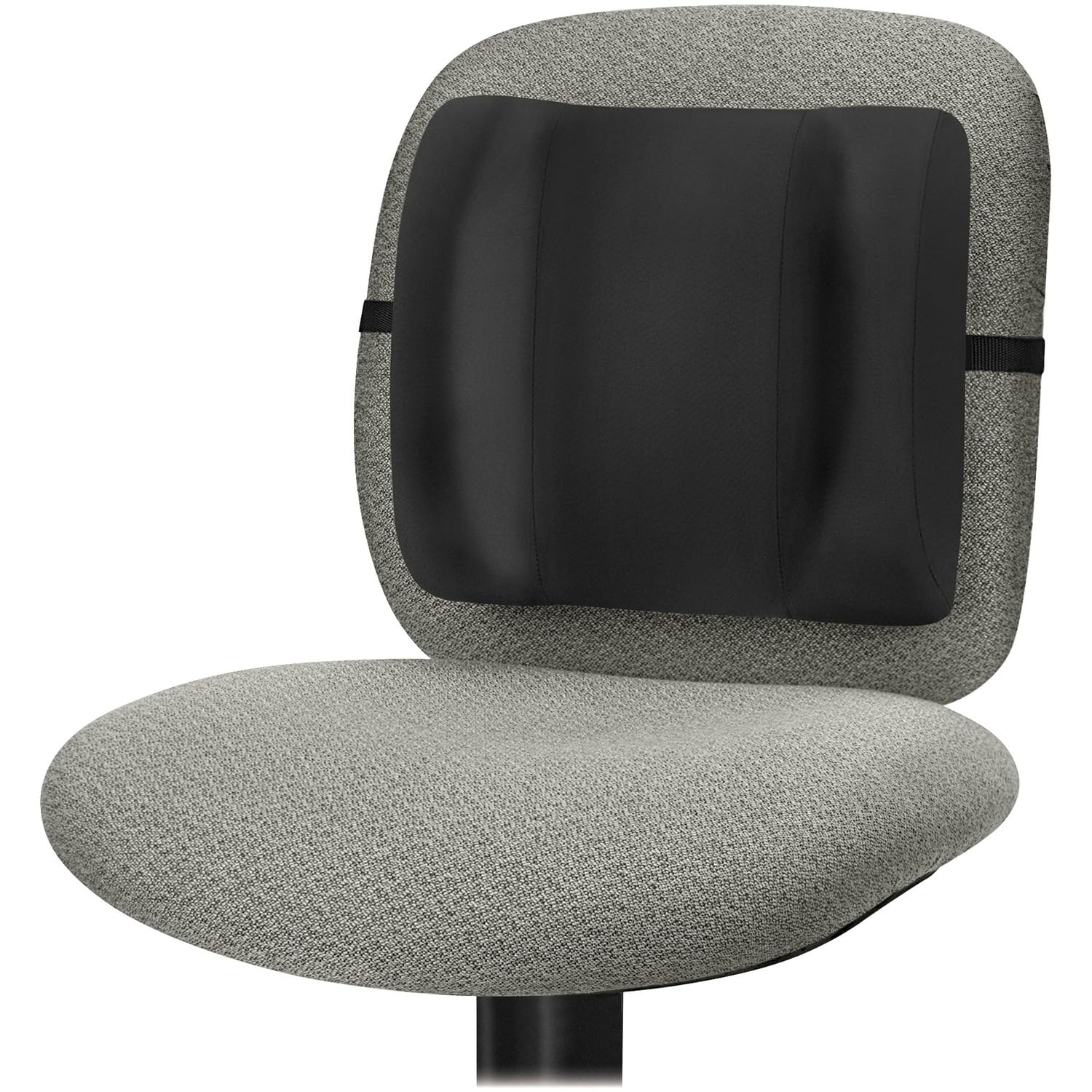 Fellowes High-Profile Backrest, 12inH x 13inW x 4inD, Black