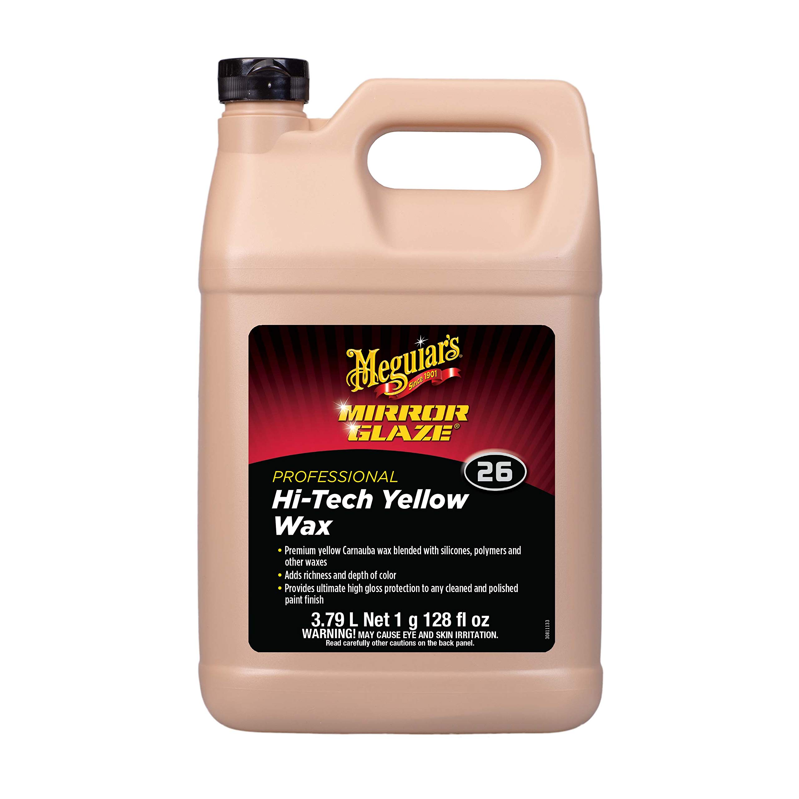 Meguiar's Mirror Glaze Hi-Tech Yellow Liquid Wax