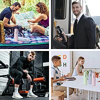 PHILIPS GoZero Everyday Insulated Stainless-Steel Water Bottle With Filter