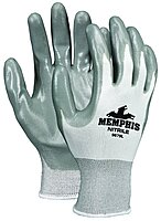 MCR Safety 9679 Nylon Shell Nitrile-Dipped Work Gloves