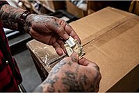 Gerber Gear EAB Lite Utility Pocket Knife Box Cutter Blade with Money Clip - 1.5" Blade Length Folding Knife - EDC Gear and Equipment - Stainless Steel