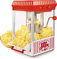 Nostalgia Popcorn Maker Machine - Professional Vintage Movie Theater Style