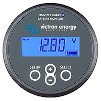 Victron Energy BMV-712 Smart Battery Monitor with Shunt - 6.5-70 VDC - Display and Bluetooth