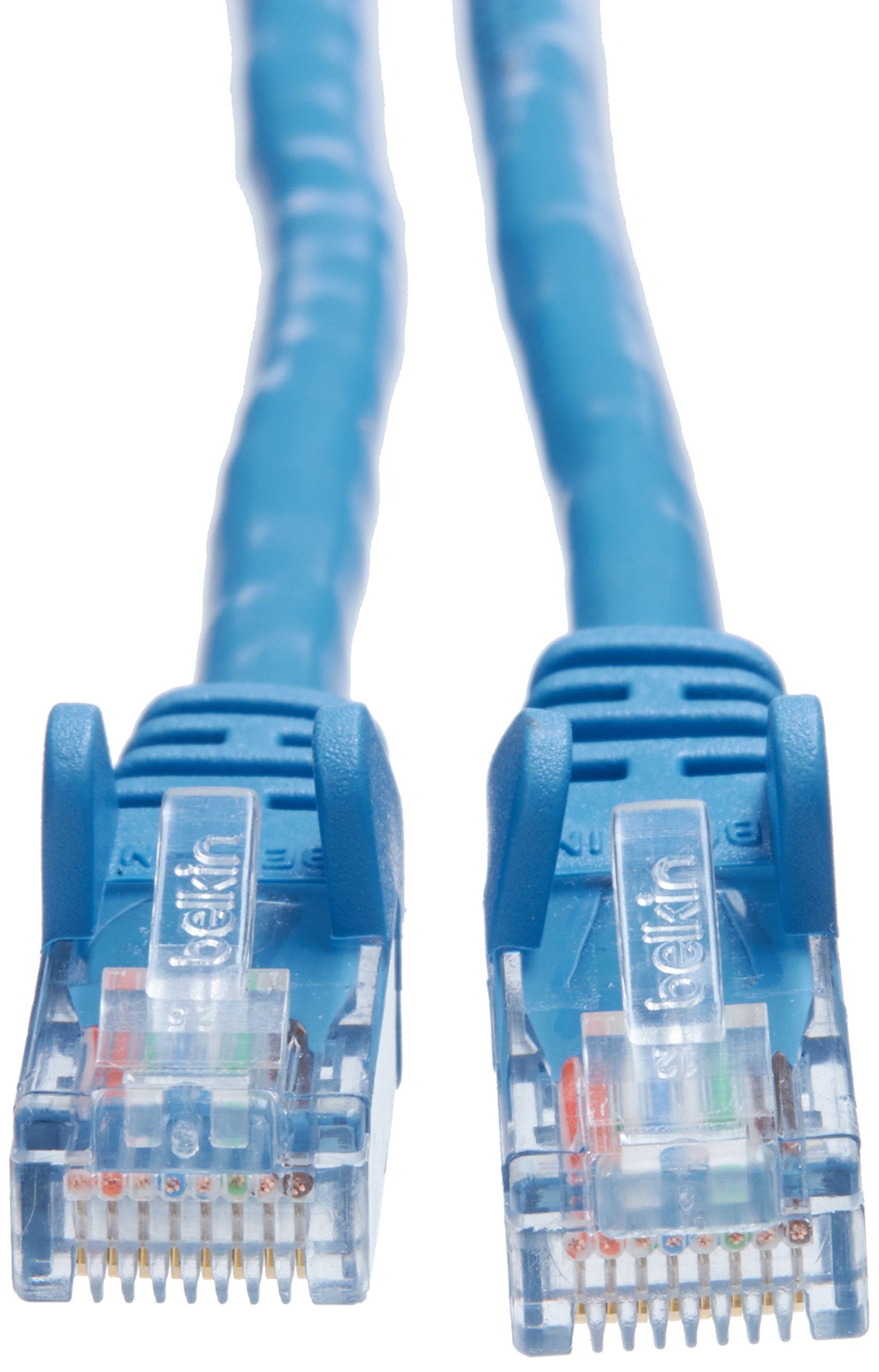 Belkin Cat5e Snagless Patch Cable - RJ45 Male to RJ45 Male - 50ft Blue