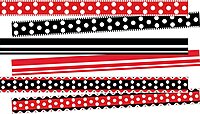 BARKER CREEK Double-Sided Trim Set of 3 Classroom Border Strips