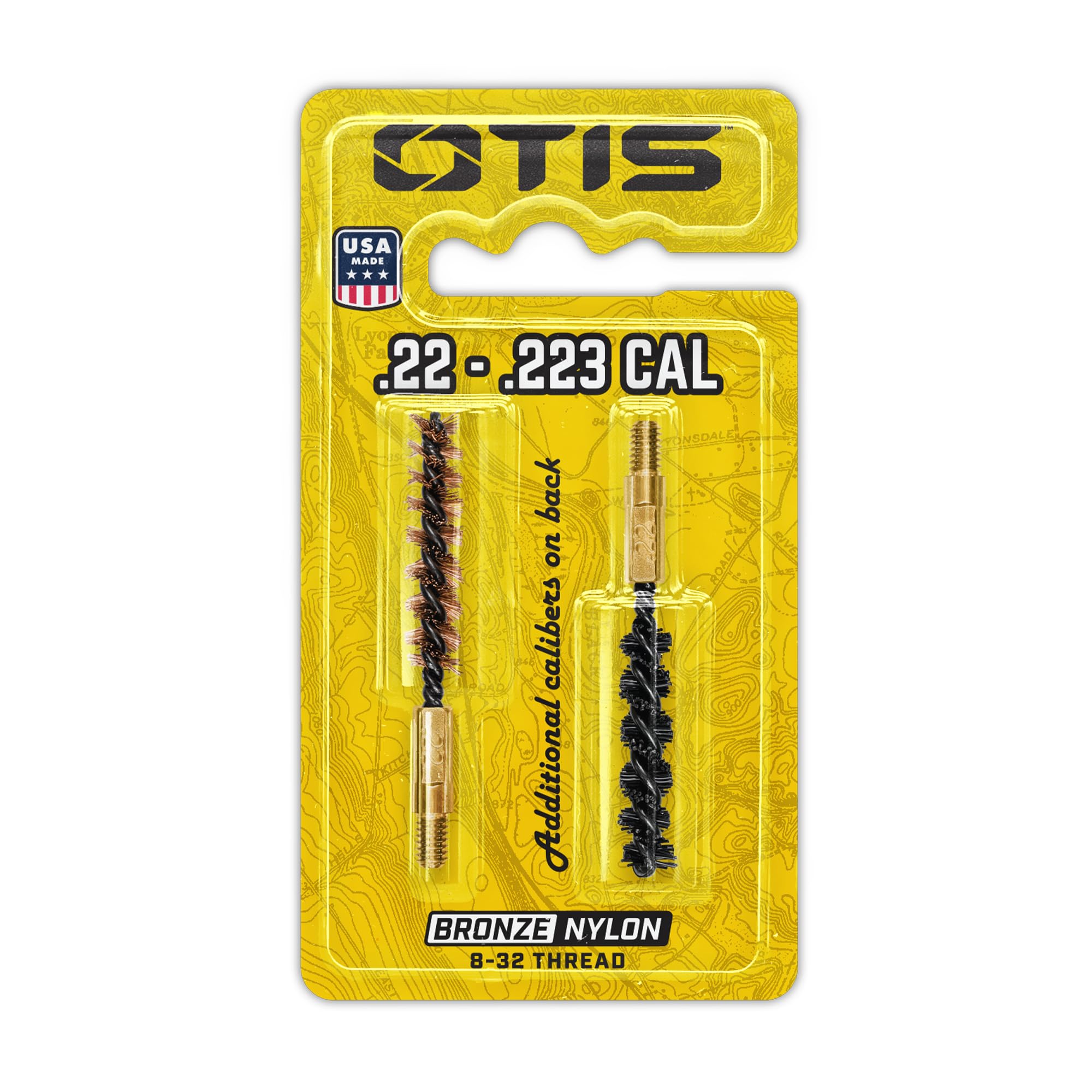 Otis Technology Dual Bore Brush Pack (Nylon & Bronze)