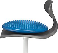 Balance Cushion, Inflatable Wobble Disk Active Sitting Chair Seat Cushion with Inflation Needle Blue