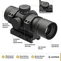 LEUPOLD Freedom RDS Red Dot Sight, 1.0 MOA
