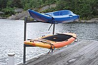 Dock Edge 90-815-F Kayak/SUP Rack - Beige