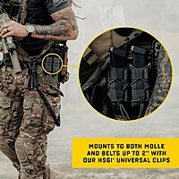 High Speed Gear Pistol TACO Single Magazine Pouch, MOLLE