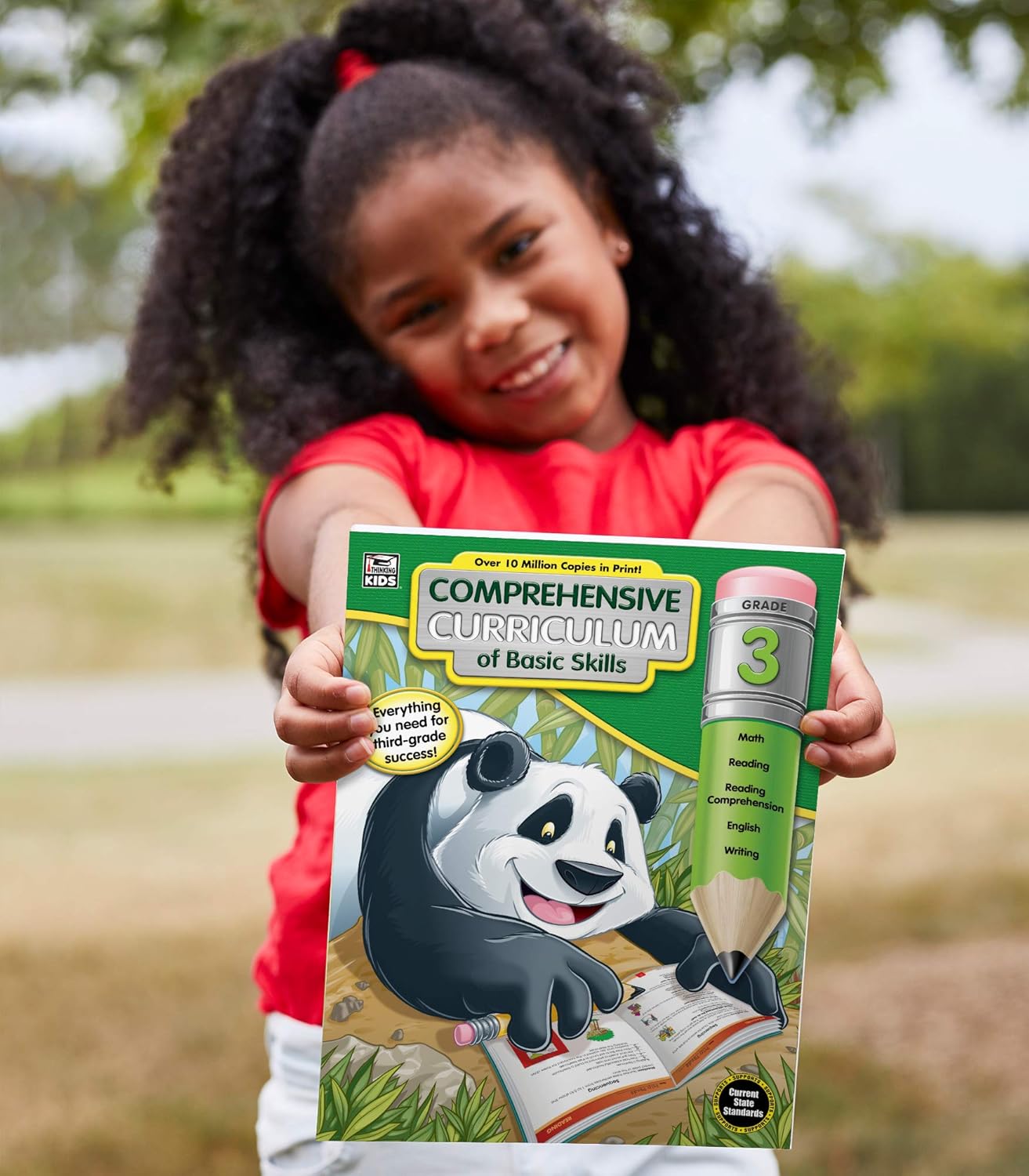 Carson Dellosa Comprehensive Curriculum of Basic Skills 3rd Grade Workbook, Reading Comprehension, Language Arts, Spelling