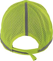 Ergodyne GloWear 8930 Class 2 Hi-Vis Baseball Cap, Lime
