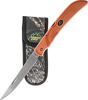OUTDOOR EDGE Fish & Bone Folding Fillet Knife with 5.0" 440A Stainless Blade - Pocket Clip