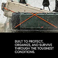 NANUK 995 Long Professional Waterproof Crushproof Hard Case with Wheels & Foam