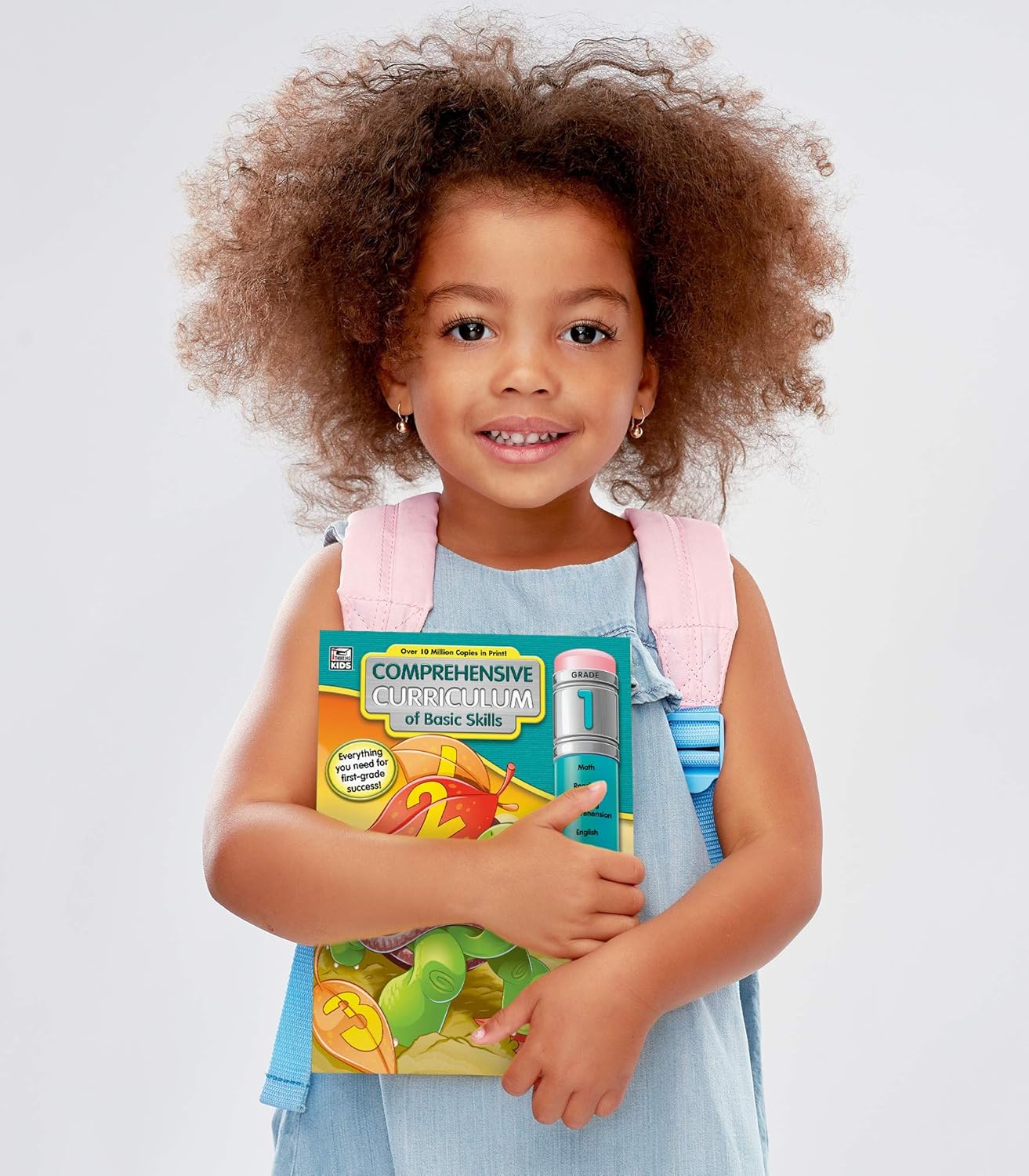 Carson Dellosa Comprehensive Curriculum of Basic Skills 1st Grade Workbook, Reading Comprehension, Language Arts, Spelling