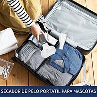 Secador de Pelo Portátil de Mano para Perros,600W