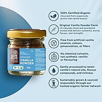 PURE&SURE - ORGANIC VANILLA POWDER 10GM