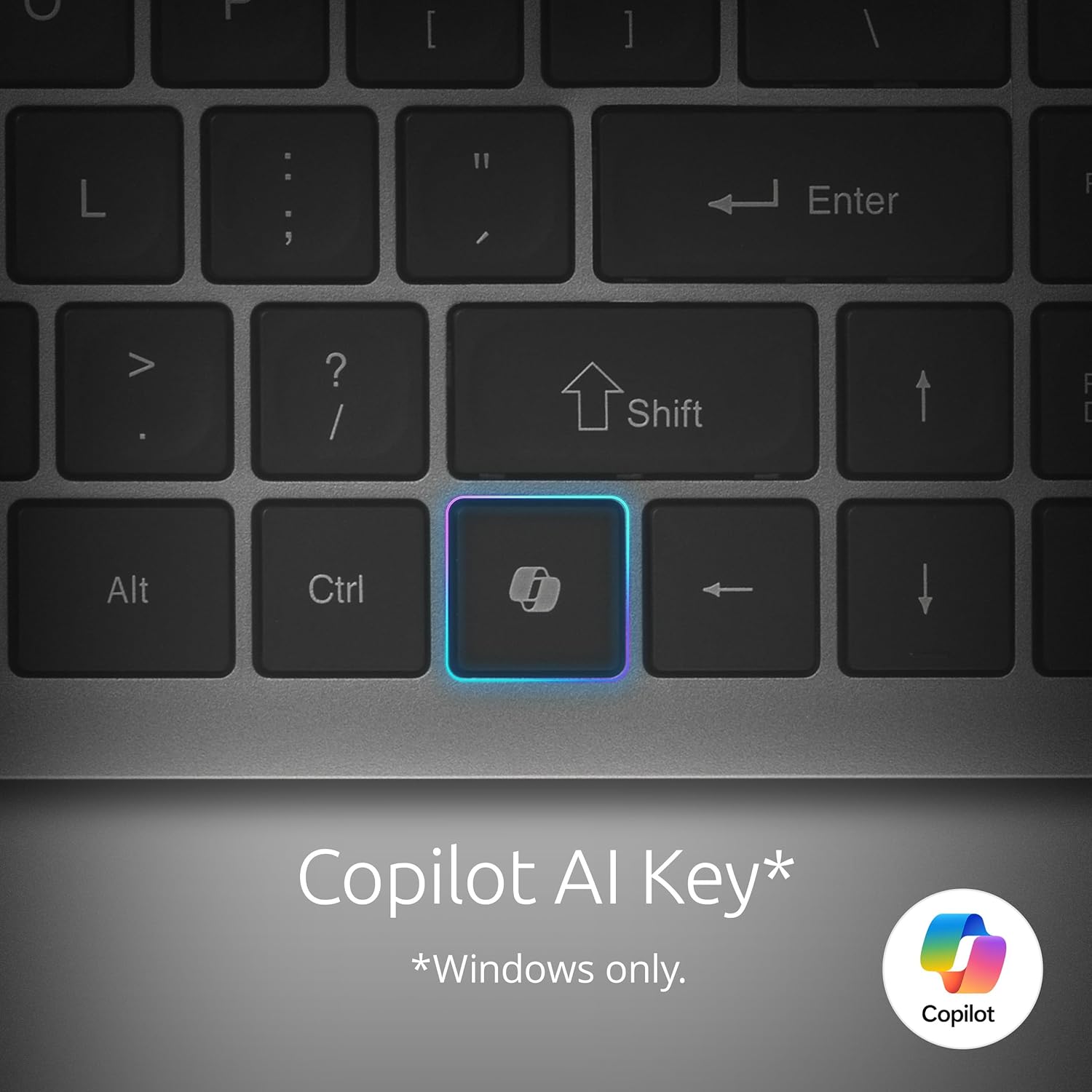 Kensington Compact Keyboard — Quiet Scissor-Switch, Programmable Keys & Copilot Key