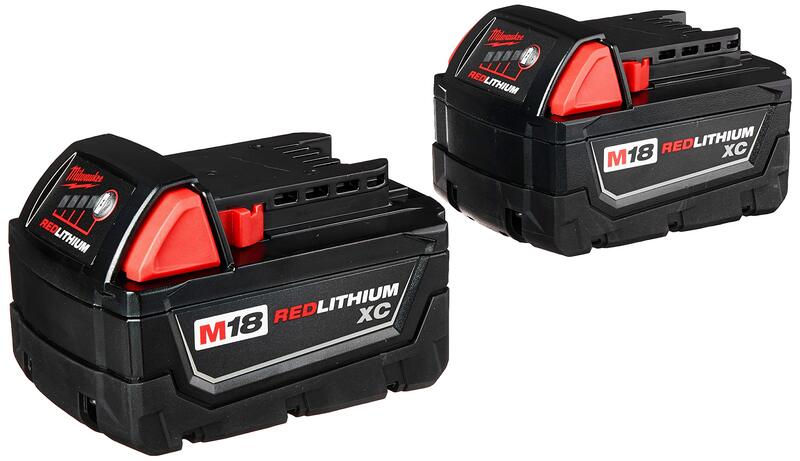 Milwaukee 48-11-1822 Dual M18 Genuine OEM 3 Amp Hour 18V Lithium Ion XC Extended Capacity Battery with Redlink Intelligence