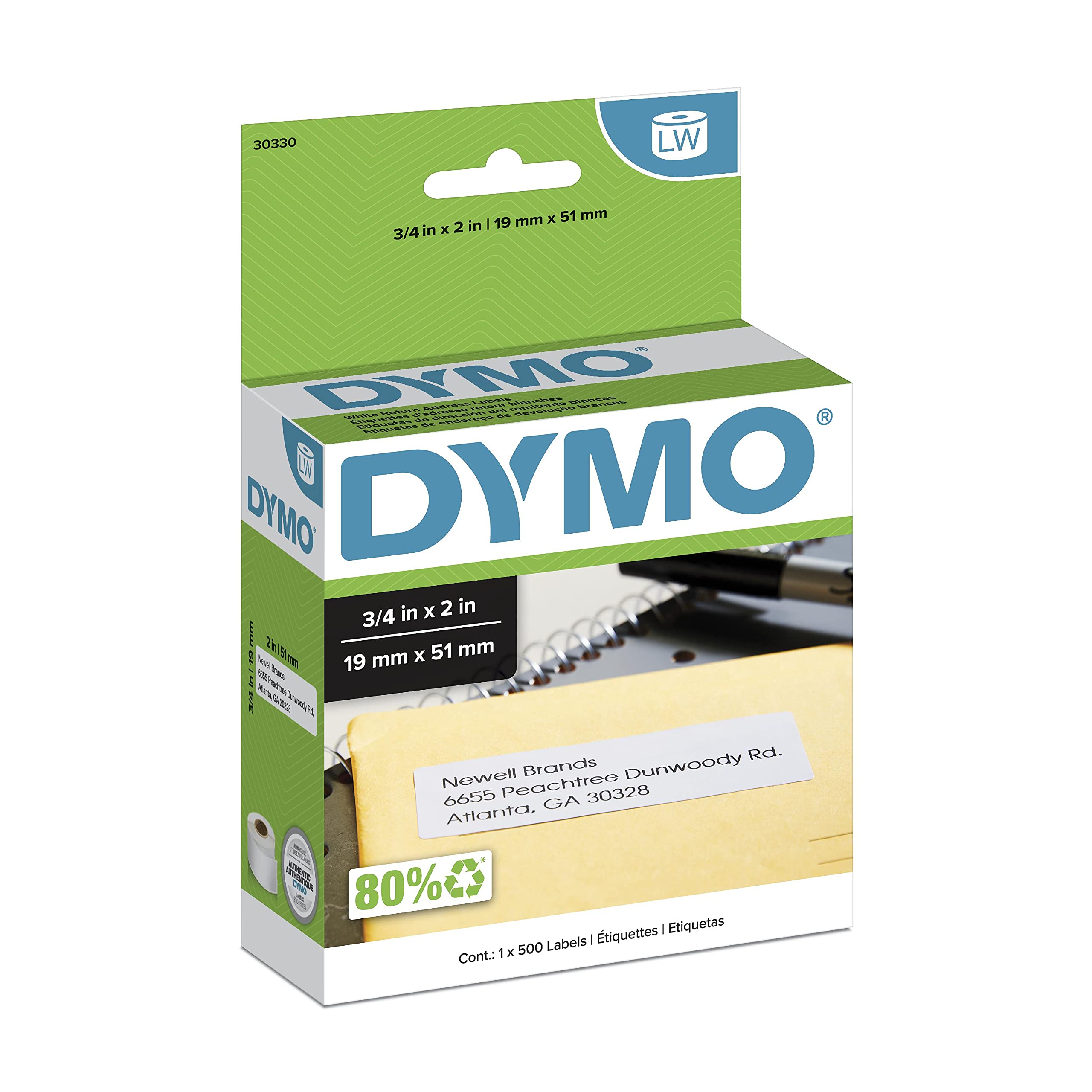 DYMO LW White Address Labels for LabelWriter Printers