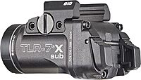 Streamlight 69406 TLR-7 X sub USB 500-Lumen 5000-Candela Weapon Light Designed Exclusively and Solely for Sig Sauer P365/XL Closed Rail Systems, Includes Mounting Kit, Key, and Multi-Tool, Black
