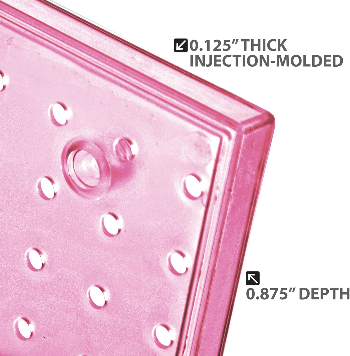 Azar Displays 125-Piece Pegboard Organizer Kit