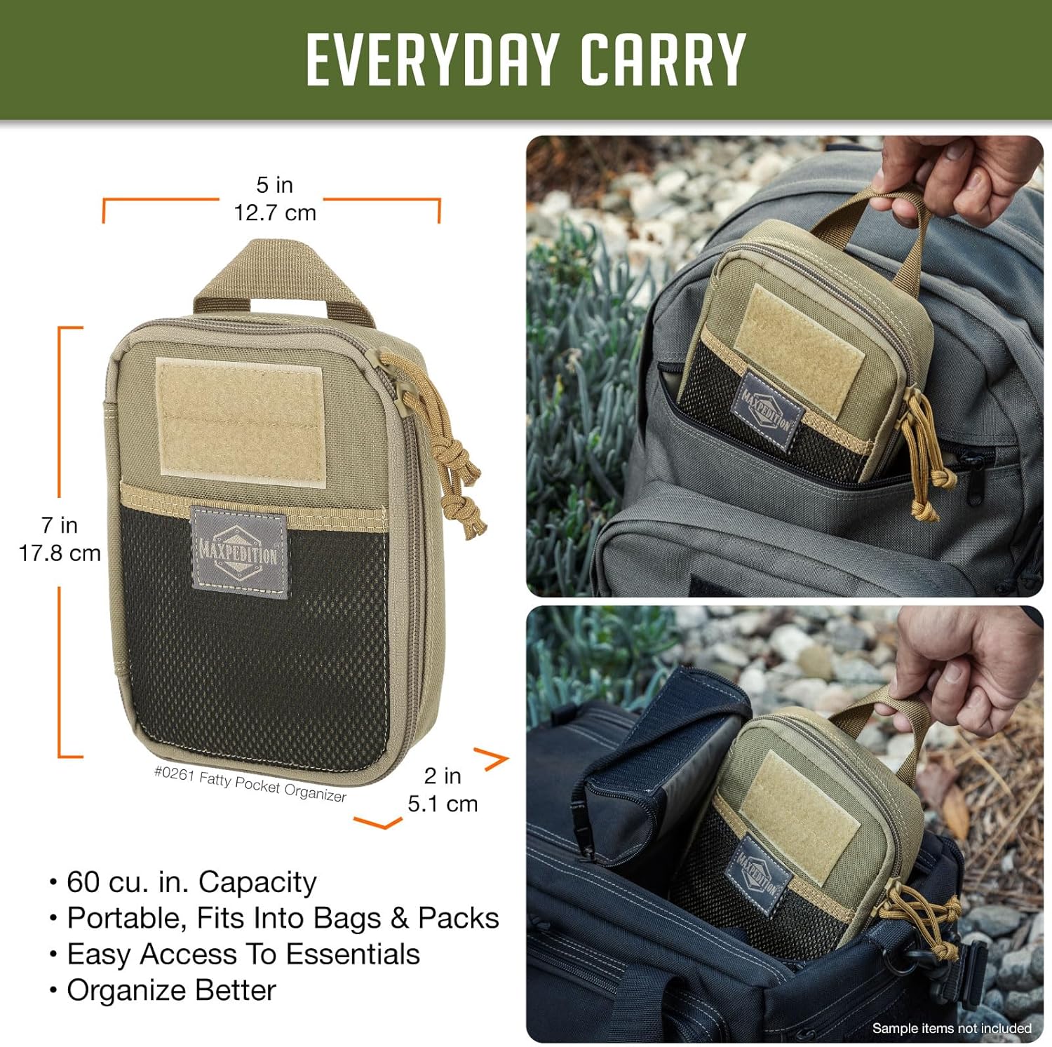 MAXPEDITION Fatty Pocket Organizer