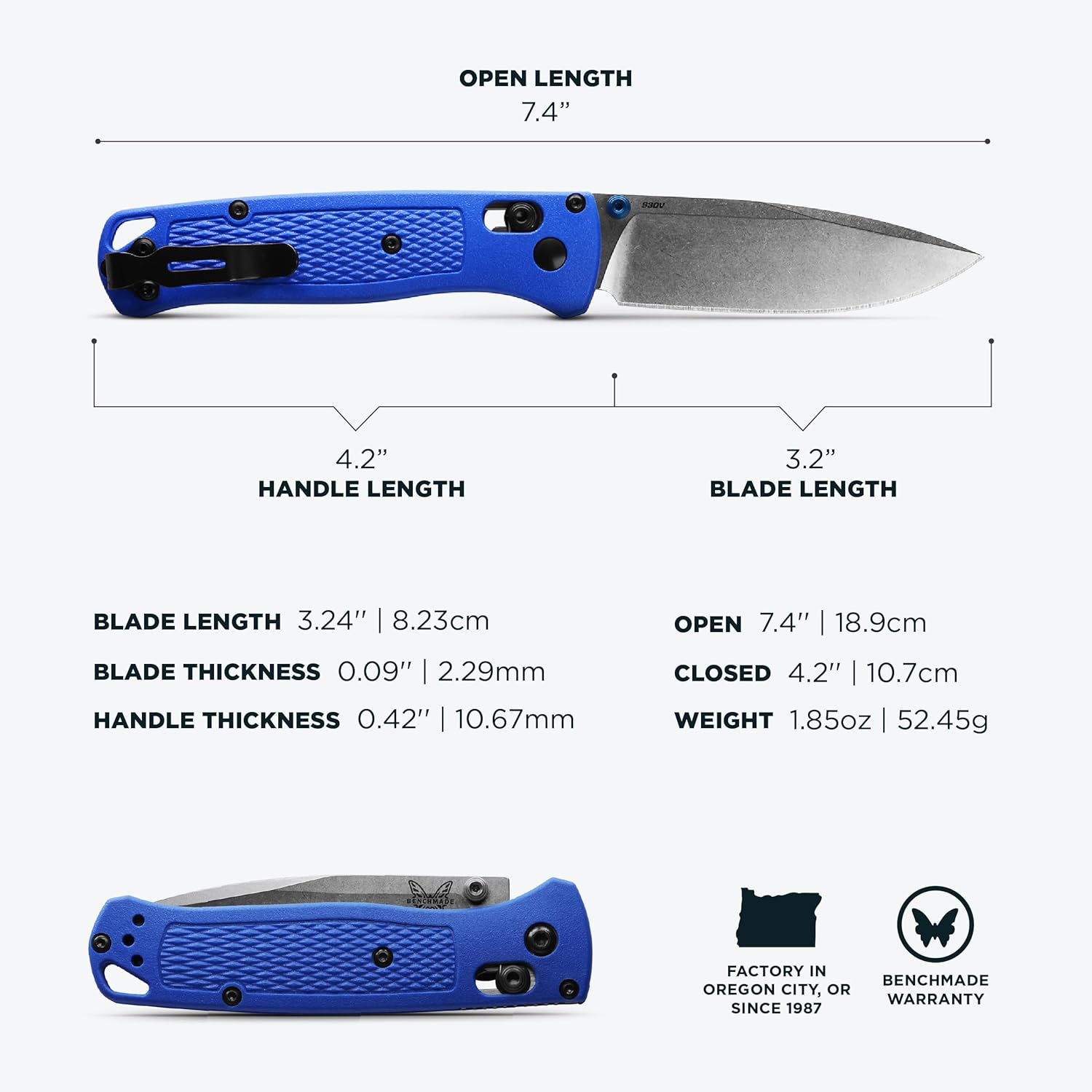 Benchmade - Bugout 535 EDC Folding Knife