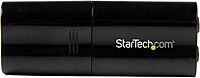 StarTech.com USB Sound Card - 3.5mm Audio Adapter - External Sound Card - Black - External Sound Card, TAA (ICUSBAUDIOB)