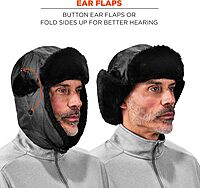 Ergodyne N-Ferno 6802 Thermal Winter Trapper Hat