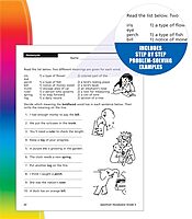 Spectrum 5th Grade Vocabulary Workbooks, Ages 10 to 11, Grade 5 Vocabulary, Reading Comprehension Context Clues