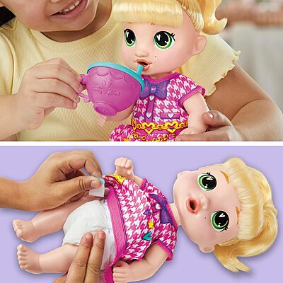 Baby Alive Bubbly Tea Party Doll - Blonde Hair Lala