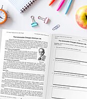 Mark Twain US History Workbook, Middle School Books Covering People and Events 1865 to Present Day