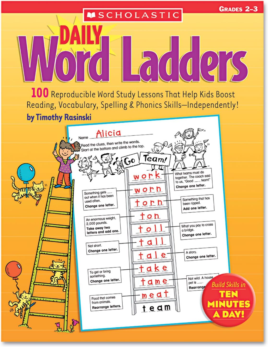 Scholastic Daily Word Ladders - Grades 2-3