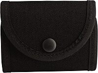 Uncle Mike's Latex Glove Kodra Pouch Latex Glove Kodra Black Pouch Double Snap Close, Card 88961