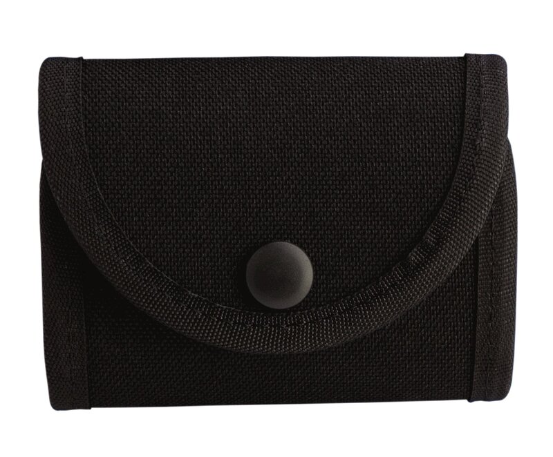 Uncle Mike's Latex Glove Kodra Pouch Latex Glove Kodra Black Pouch Double Snap Close, Card 88961