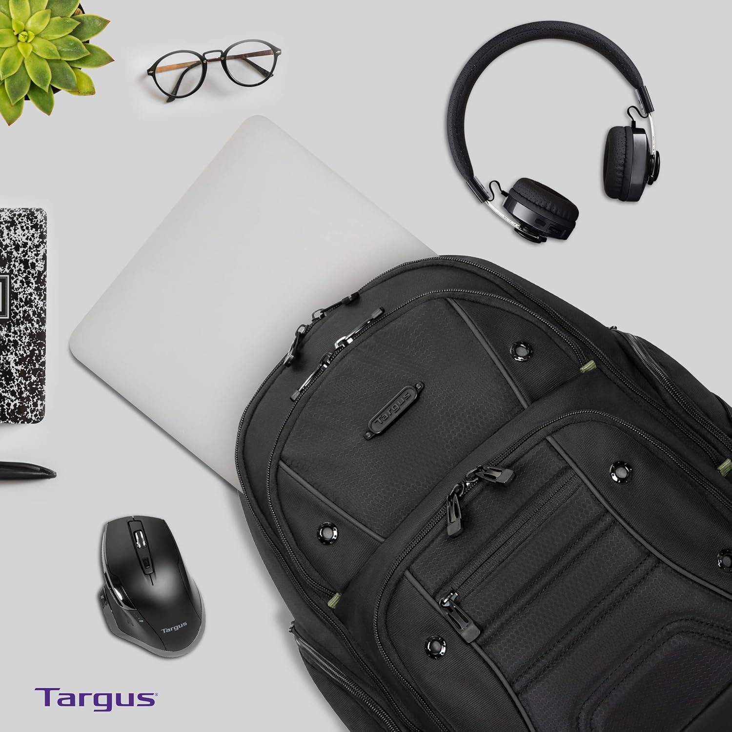 Targus Drifter Essentials Laptop Backpack, Travel Backpack for Laptops up to 16" Backpack for Men & Women